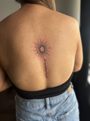 Explore michigan football tattoo ideas, creative tattoo ideas in Indian Trail, available at Beauty in the ink, LLC