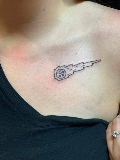 Explore march birth flower tattoo ideas, creative tattoo ideas in Lexington, available at LexInk Tattoo