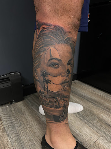 Explore baphomet tattoo ideas, creative tattoo ideas in Brooklyn, available at Empire Ink Tattoo Studio