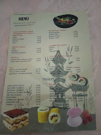 Restaurant de sushis Ani sushi à Istres - menu / carte