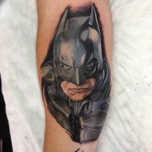 Explore sinister tattoo ideas, creative tattoo ideas in Colorado Springs, available at Fallen Heroes Tattoo & Piercing (Colorado)