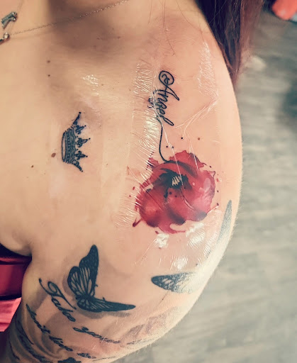 Explore quarter sleeve tattoo ideas, creative tattoo ideas in Denver, available at level up tattoo co