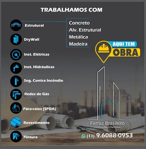 Logo da empresa - Ferraz Brasileiro Construções e Reformas