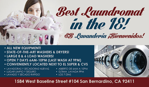 Laundromat «SB Coin Laundry Lavanderia», reviews and photos, 1584 W Base Line St # 2, San Bernardino, CA 92411, USA
