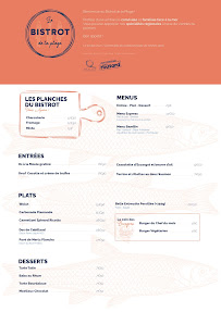 Menu du Le Bistrot de la Plage à Dunkerque