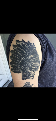 Explore 3/4 sleeve tattoo ideas, creative tattoo ideas in Sioux Falls, available at Heart Tattoo