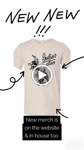 Explore black and grey half sleeve tattoo ideas, creative tattoo ideas in New Orleans, available at Downtown Tattoos and Piercing