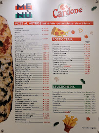 Menu / carte de Pizzeria Rosticceria Da Cardone à Vico Equense