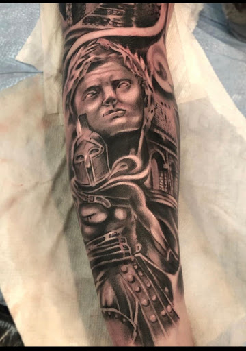 Explore blessed tattoo ideas for guys, creative tattoo ideas in Junction City, available at Junction City Tattoo