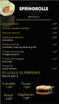 SUSHI COURONNE Aix en Provence à Aix-en-Provence menu