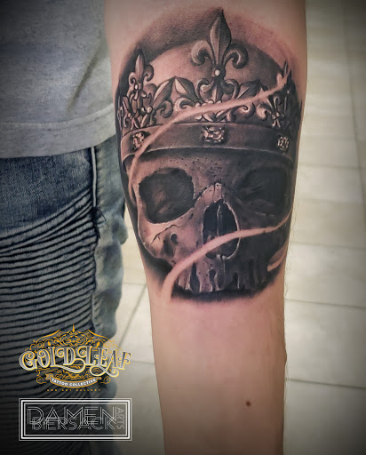 Explore bible tattoo ideas for men, creative tattoo ideas in Baraboo, available at Gold Leaf Tattoo Collective and Art Gallery