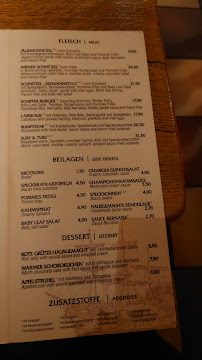 Schifferbörse Restaurant à Hamburg menu