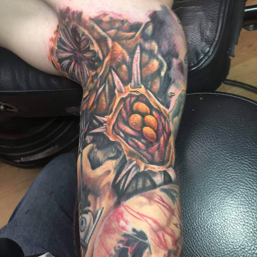 Tattoo Shop «New Skool Tattoo», reviews and photos, 24644 Telegraph Rd, Brownstown Charter Twp, MI 48134, USA