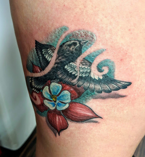 Explore guy leg tattoo ideas, creative tattoo ideas in Castle Rock, available at Summit Tattoo and Piercing