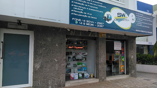 Logo da empresa - SW Informática