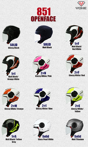 Mũ Nón Bảo Hiểm 3/4 Fullface [BỤI HELMET]