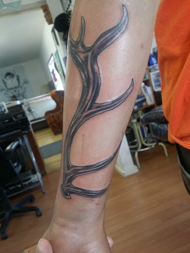 Explore woods tattoo ideas, creative tattoo ideas in Wenatchee, available at Rebels Tattoo Studio