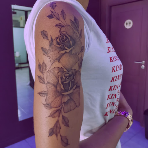 Violet Voltage Tattoo