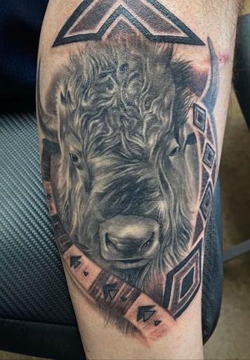 Explore good chest tattoo ideas, creative tattoo ideas in Oklahoma City, available at Oklahoma Tattoo Collective