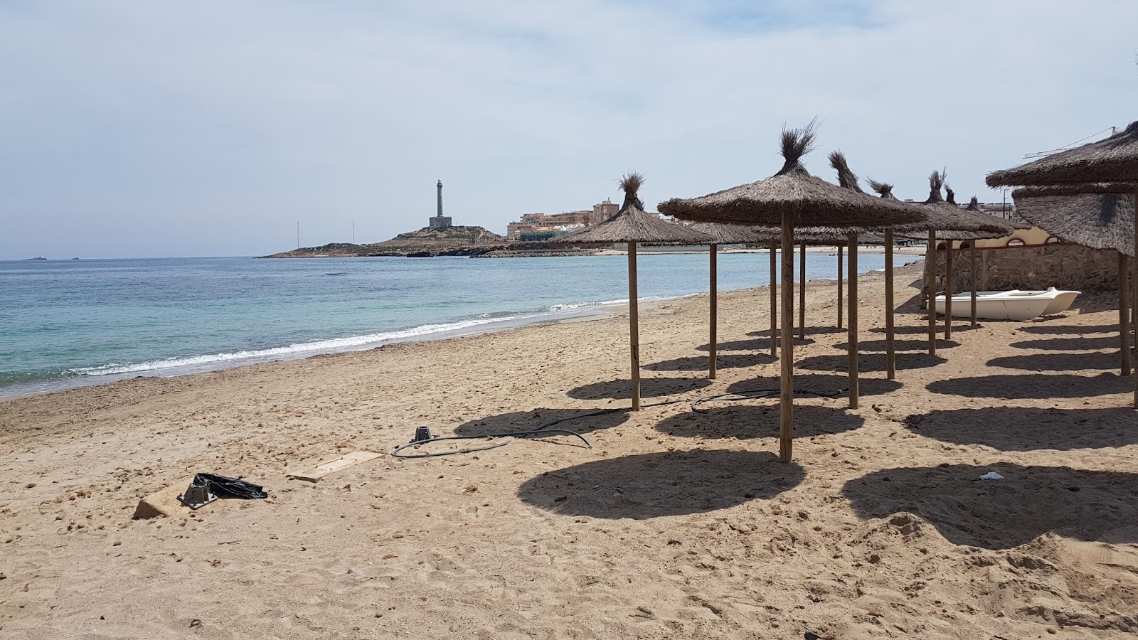 Valokuva Playa de Levanteista. puhtaustasolla korkea