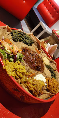 Injera du Restaurant éthiopien Le Royaume de Saba à Angers - n°7