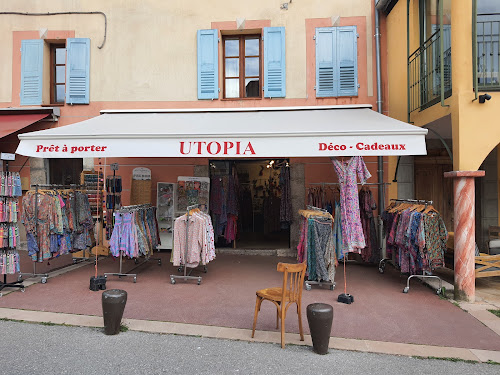 Magasin de vêtements Utopia shop Castellane France Castellane