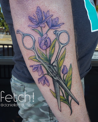 Explore mickey tattoo ideas, creative tattoo ideas in Redding, available at Fetch Body Piercing