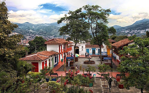 Urban gardens in Medellin