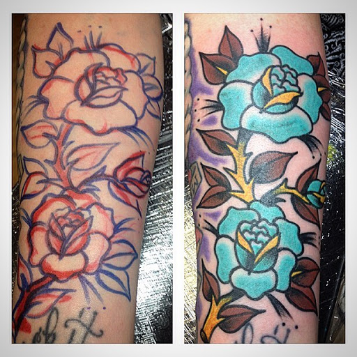 Tattoo Shop «Rebel Yell Tattoo and Social Club», reviews and photos, 1022 4th Ave S, Nashville, TN 37210, USA