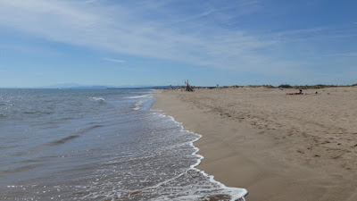 Plage naturelle des Orpellières à Sérignan