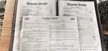 Carte du Restaurant Krumme Brücke à Tübingen