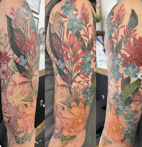 Explore small dragonfly tattoo ideas, creative tattoo ideas in Olympia, available at Sorry Mom Ink Tattoos & Piercings Olympia