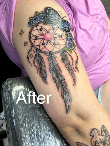 Explore fine line name tattoo ideas, creative tattoo ideas in Chattanooga, available at Southern Soul Tattoo & Piercing Studio