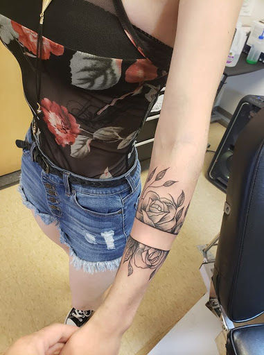 Explore rat fink tattoo ideas, creative tattoo ideas in Flint, available at Black Eye Social Club Tattoo