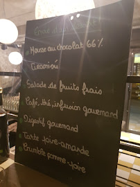 YUMAN bar et restaurant à Paris menu