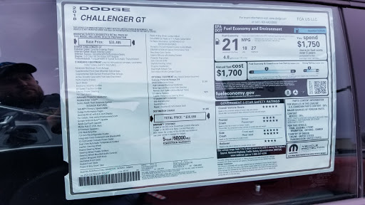 Dodge Dealer «Fayetteville Dodge Inc», reviews and photos, 5427 N Burdick St, Fayetteville, NY 13066, USA