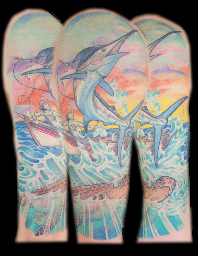 Find family of 3 tattoo ideas for your next unique tattoo in Delray Beach at Vatican Tattoo Studio Delray