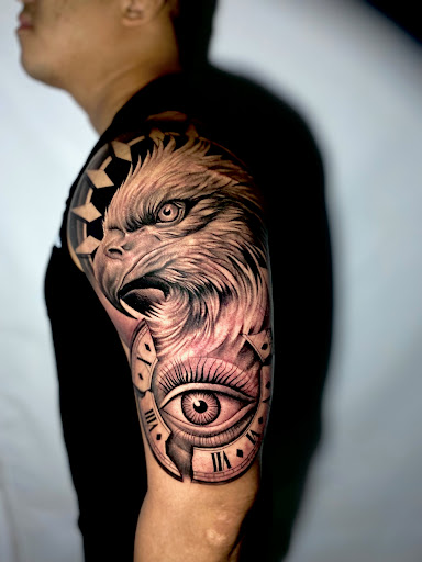 Explore tattoo ideas for cosmetologist, creative tattoo ideas in Lake Alfred, available at Moreira Ink
