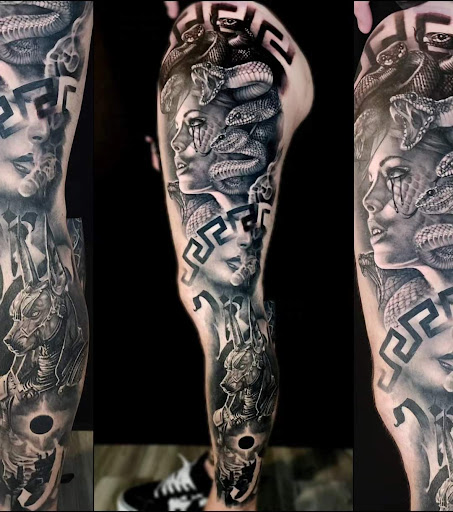 Explore cover up ideas for wrist tattoo, creative tattoo ideas in Utica, available at Watchtower Tattoo Company