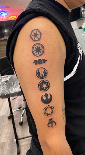 Explore switzerland tattoo ideas, creative tattoo ideas in San Antonio, available at Soft Revolution Tattoo