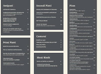 Menu / carte de Cognaia 18 à Arezzo