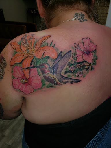 Explore diesel truck tattoo ideas, creative tattoo ideas in Linn Creek, available at Hillard Skillard Tattoos, LLC.