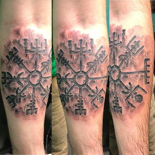 Explore cartoon tattoo ideas, creative tattoo ideas in Kansas City, available at Golden Stag Tattoo and Gallery