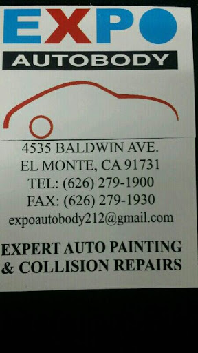 Auto Body Shop «Expo Auto Body», reviews and photos, 4535 Baldwin Ave, El Monte, CA 91731, USA