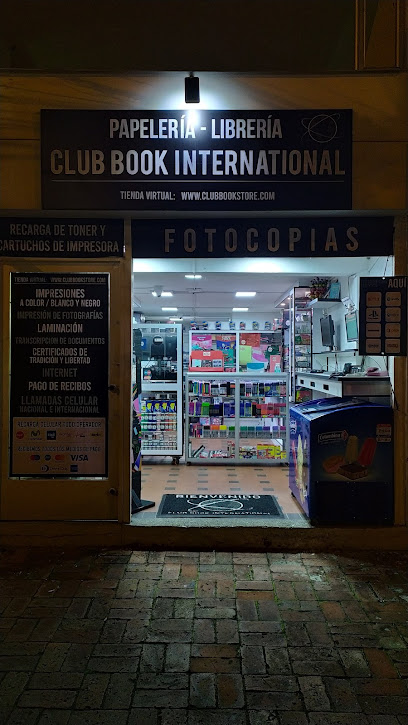 PAPELERIA Y LIBRERÍA CLUB BOOK INTERNATIONAL