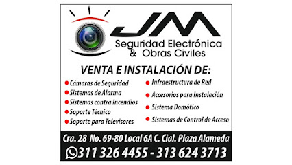 JM SEGURIDAD ELECTRONICA & OBRAS CIVILES Cámaras de seguridad - alarmas - Soportes para Tv