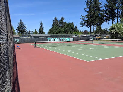 Tumwater High School Tennis Court