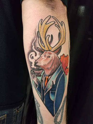 Explore the crow tattoo ideas, creative tattoo ideas in Fredericksburg, available at Tattoo Haven