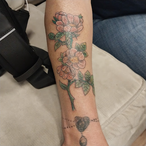 Explore maple leaf tattoo ideas, creative tattoo ideas in Muscatine, available at Stigma Tattoo & Body Piercing