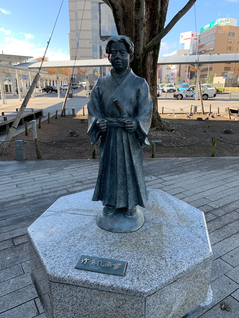 竹千代君像 静岡県静岡市黒金町 彫刻 グルコミ
